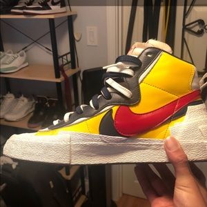 nike sacai blazer mid size 10.5 pre owned